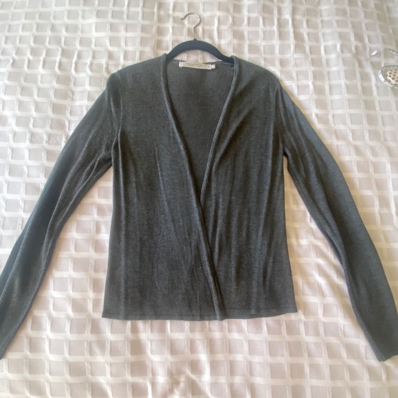 Charcoal Grey Cardigan Contemporaine from Simons Excellent Condition - Picture 4 of 9
